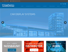 Tablet Screenshot of nussbaum-usa.com